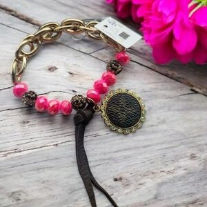 Handmade Upcycled Statement Bracelet – One of a Kind